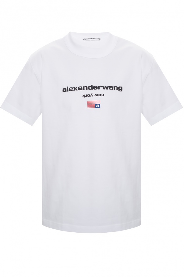 Alexander Wang T-shirt with logo | Men's Clothing | Vitkac